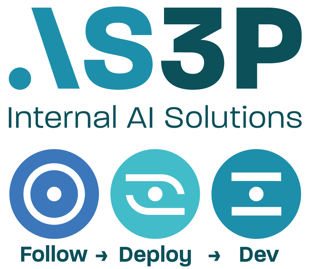 AS3P, Internal AI Solutions: Begleitung, Einführung, Entwicklung
